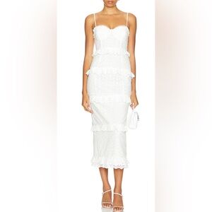 Women's Sandrima Sleeveless Ruffled Dress - ASTR the label